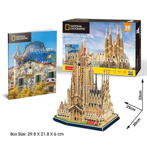 PUZZLE 3D NATGEO SAGRADA FAMILIA