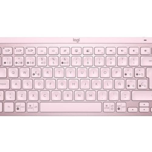 TECLADO LOGITECH MX KEYS MINI MULTIDISPOSITIVO ILUMINADO ROSA