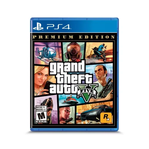 GRAND THEFT AUTO GTA V PREMIUM EDITION PS4 LATAM