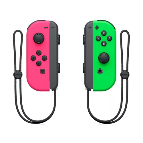 MANDO NINTENDO SWITCH JOY-CON (L/R) ROSADO NEON/VERDE NEON